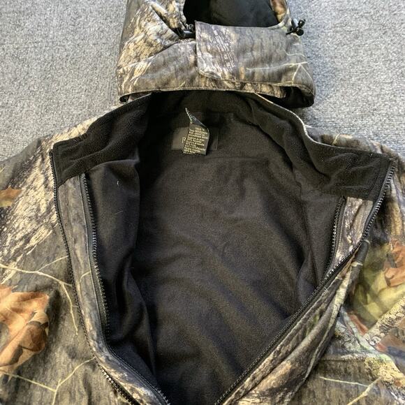 Vintage Red Head Camo Insulated Jacket Detachable Hood Mens XL MossyOak Hunting - Picture 4 of 15